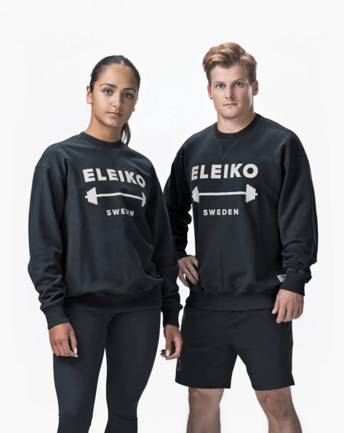 Eleiko 1957 Sweatshirt, Unisex, Black