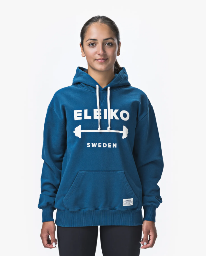 Eleiko 1957 Hoodie, Unisex, Blue