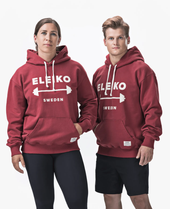 Eleiko 1957 Hoodie, Unisex, Red