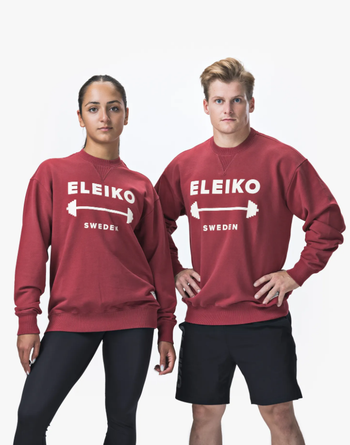 Eleiko 1957 Sweatshirt, Unisex, Red
