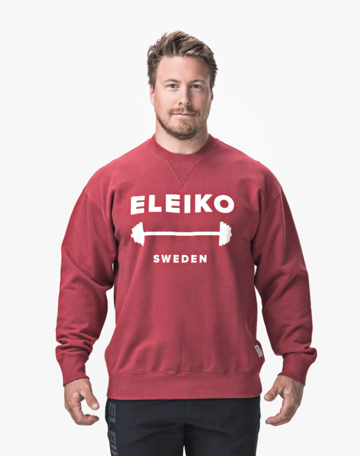 Eleiko 1957 Sweatshirt, Unisex, Red