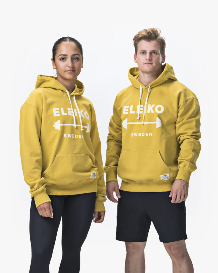 Eleiko 1957 Hoodie, Unisex, Yellow