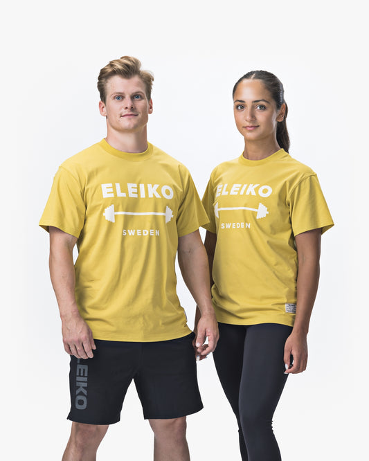 Eleiko 1957 T-shirt, Unisex, Yellow